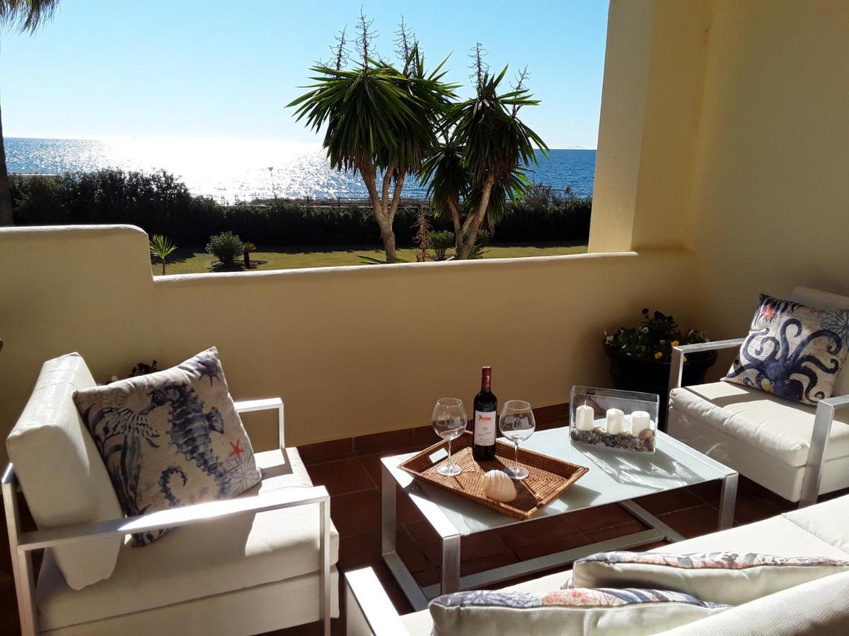 Beachfront Neptuno I, Complex,Views,Pool,Garden, Elviria Marbella Exterior foto